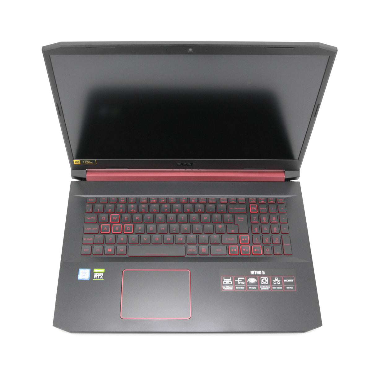 Acer Nitro 5 17.3" 120Hz Gaming Laptop: Core i7 9750H RTX 2060, 256GB Warranty - GreenGreen Store