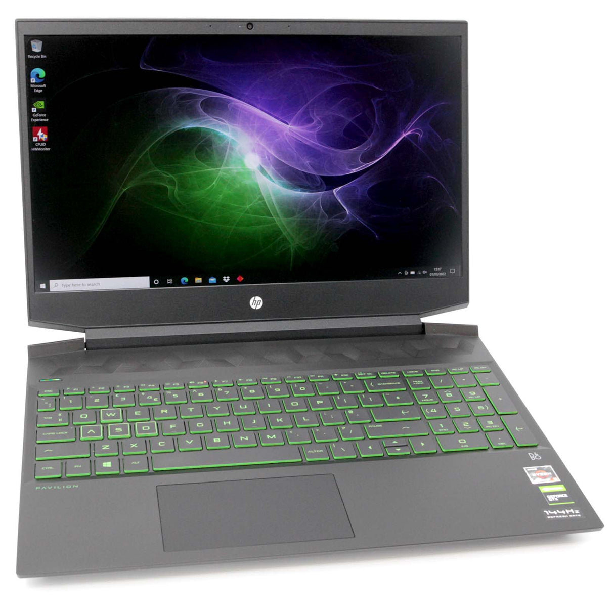 HP Pavilion 15 15.6" Gaming Laptop: Ryzen 5 5600H, GTX 1650, 256GB, Warranty - GreenGreen Store