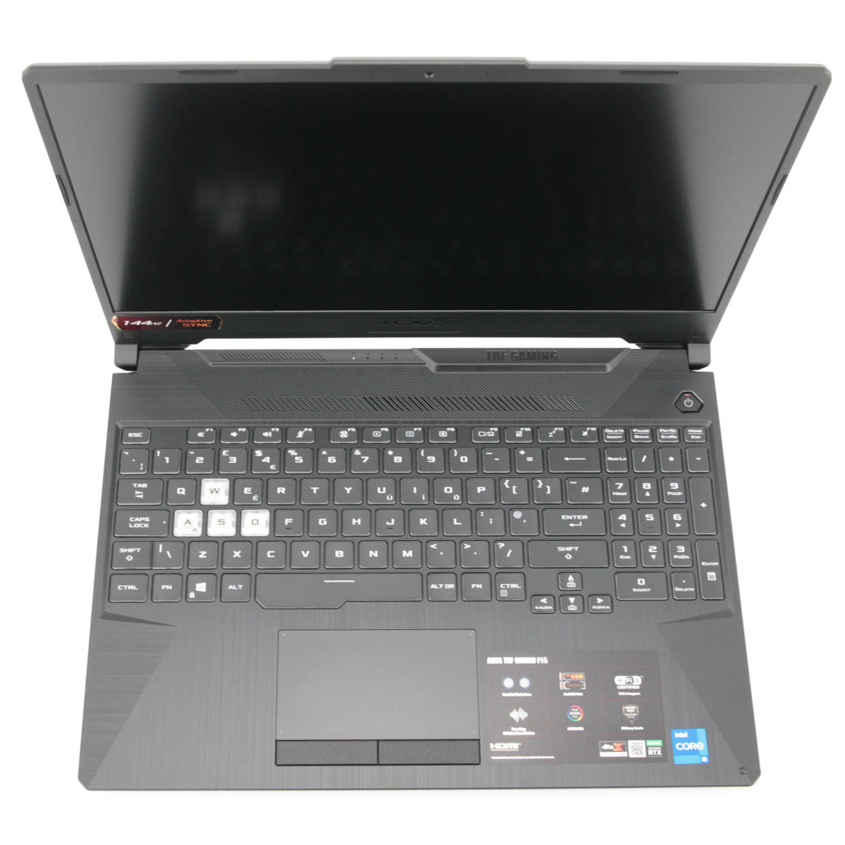ASUS TUF Dash F15 144Hz Gaming Laptop: 11th Gen i5, RTX 3050, 512GB SSD 8GB RAM - GreenGreen Store