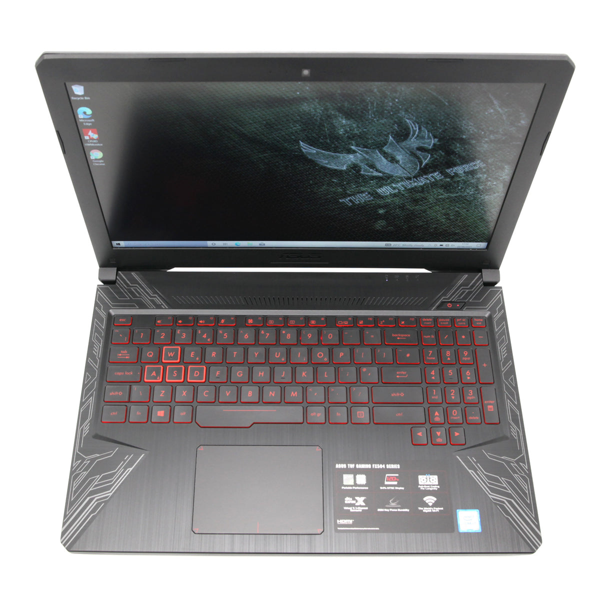 ASUS TUF FX504 120Hz Gaming Laptop: GTX 1060 Core, i7-8750H, 256GB+1TB, Warranty - GreenGreenStoreUK