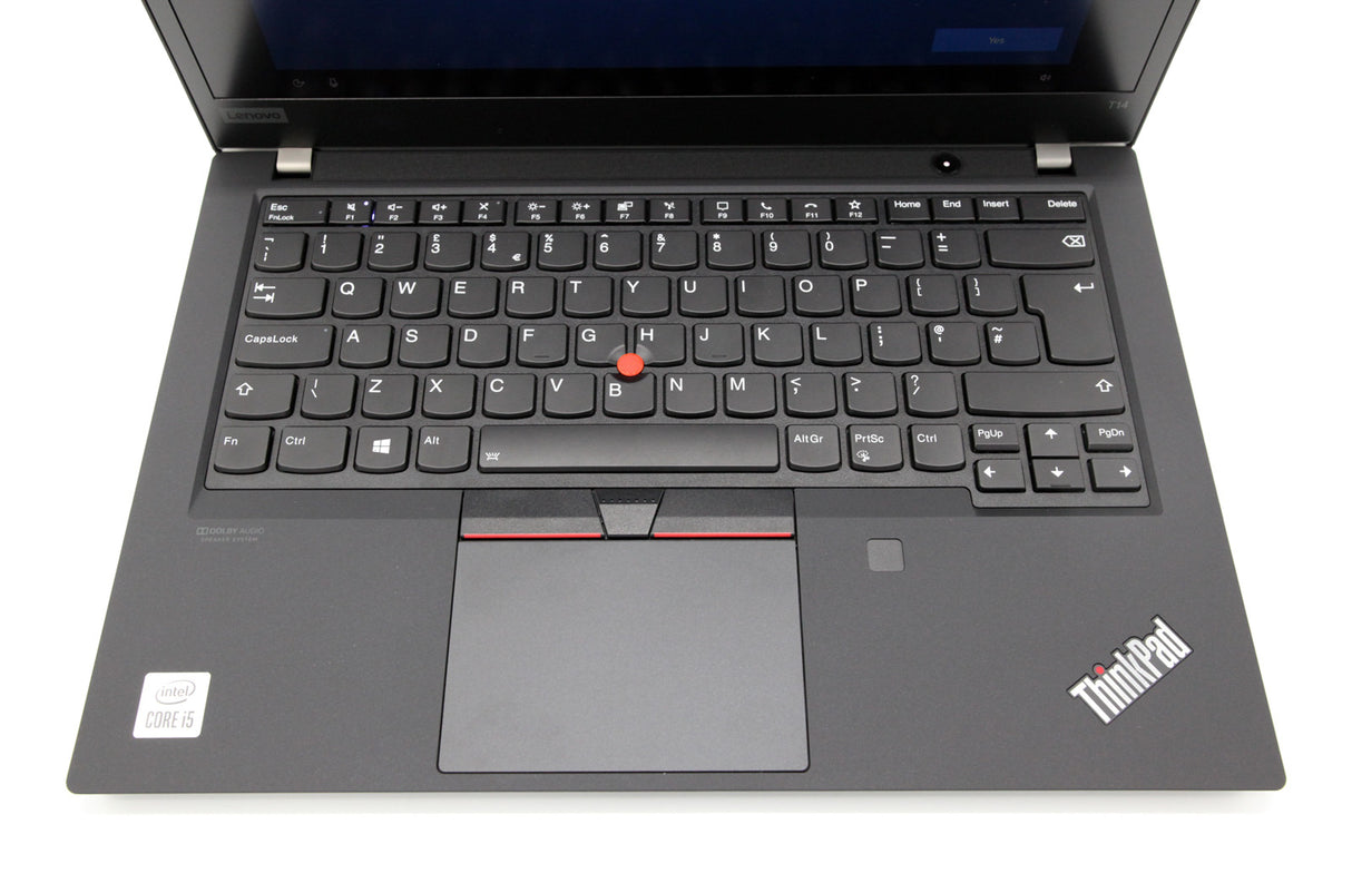 Lenovo ThinkPad T14 Gen 1 Laptop: 10th Gen Core i5, 16GB RAM, 256GB Warranty VAT - GreenGreenStoreUK