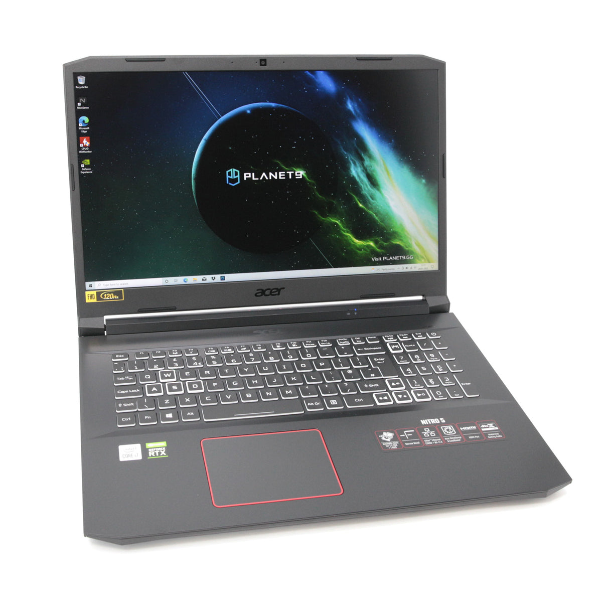 Acer Nitro 5 17.3" Gaming Laptop: Core i7-10750H, RTX 3060, 512GB, Warranty, VAT - GreenGreen Store