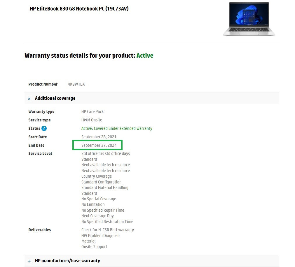 HP EliteBook 830 G8 13.3" Laptop: 11th Gen i7, 16GB, 512GB LTE SureView Warranty - GreenGreen Store