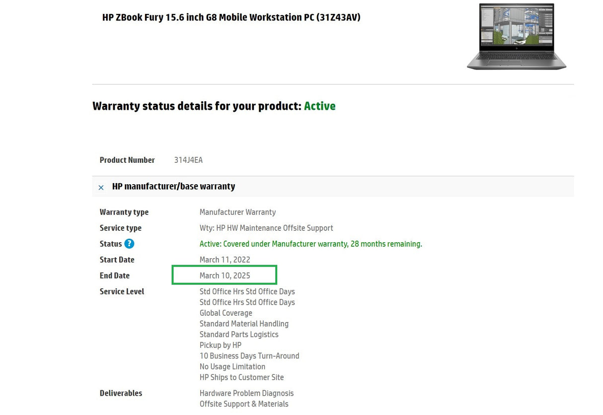 HP ZBook Fury 15 G8 Laptop: 11th Gen i7, 16GB, 512GB, NVIDIA RTX A2000, Warranty - GreenGreen Store