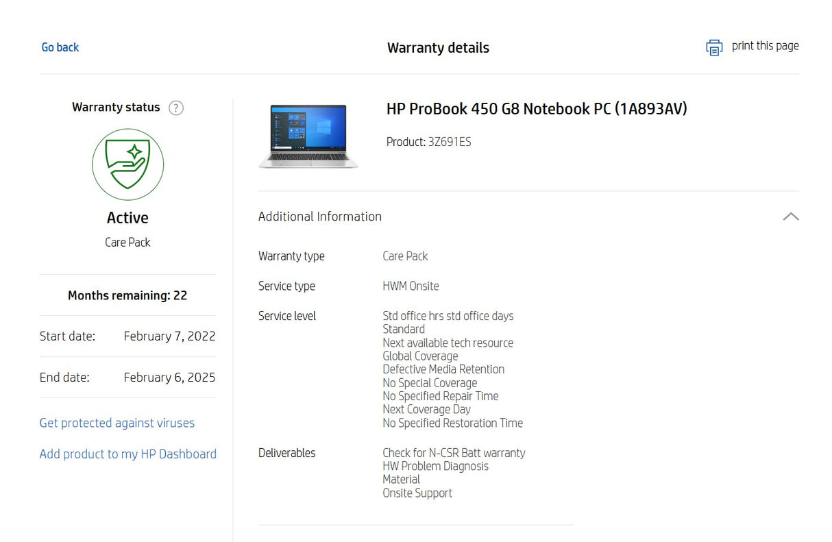 HP ProBook 450 G8 15.6 Laptop: 11th Gen i5, 16GB RAM, 256GB SSD, Warranty, VAT - GreenGreen Store