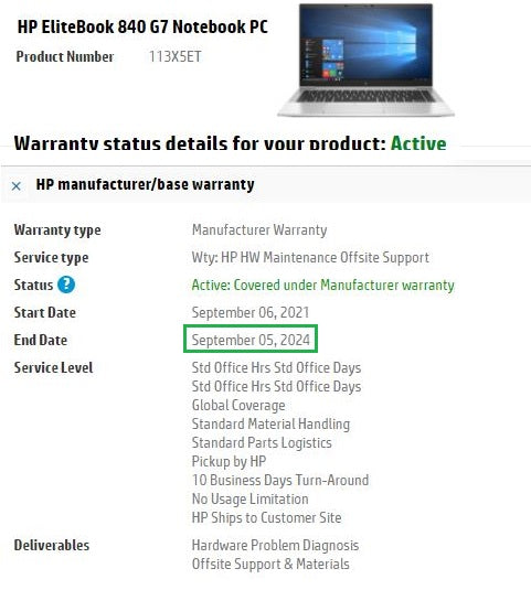 HP EliteBook 840 G7 14" Laptop: 10th Gen Core i5, 256GB, 16GB RAM, Warranty - GreenGreenStoreUK