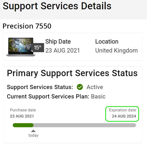 Dell Precision 7550 Laptop: RTX 4000, Xeon W-10855M, 32GB RAM, 512GB Warranty - GreenGreen Store