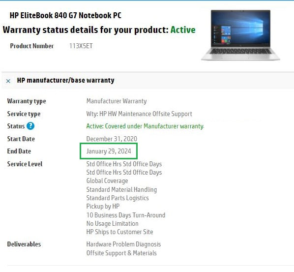 HP EliteBook 840 G7 14" Laptop: 10th Gen Core i5, 256GB SSD, 16GB RAM, Warranty - GreenGreen Store