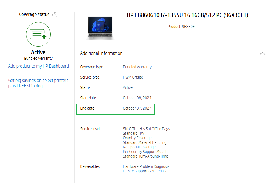 HP EliteBook 860 G10 Laptop: Intel Core i7-1355U 16GB RAM 512GB SSD Warranty