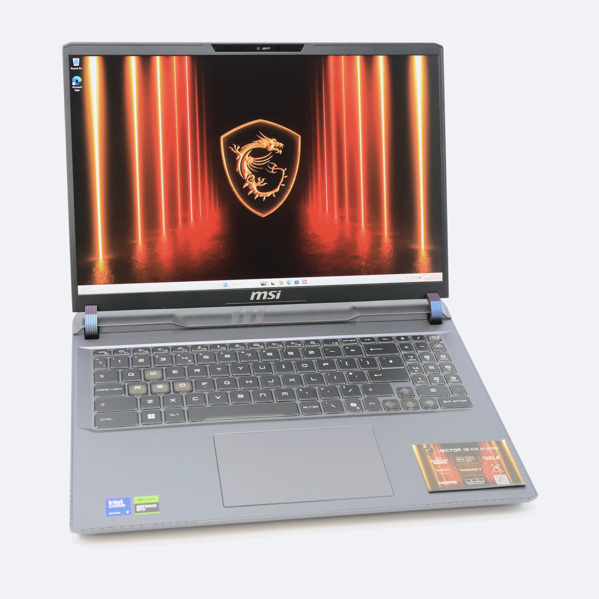 MSI Vector 16 HX AI A2XW Gaming Laptop: Ultra 9, 32GB, RTX 5070 Ti Warranty VAT