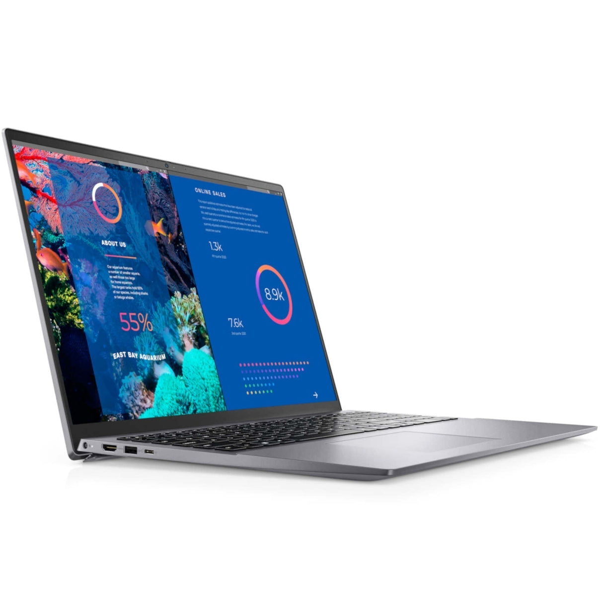 Dell Vostro 16 5635 Laptop: Ryzen 7 7730U, 256GB SSD, 16GB RAM, Warranty, VAT