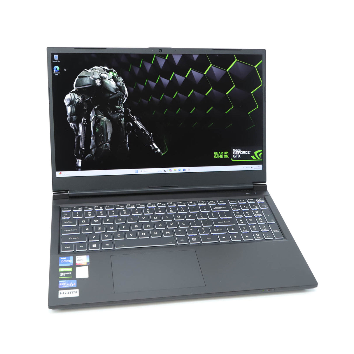 PC Specialist 144Hz Gaming Laptop: i7-12700H, GTX 1650, 500GB SSD 16GB, Warranty - GreenGreenStore