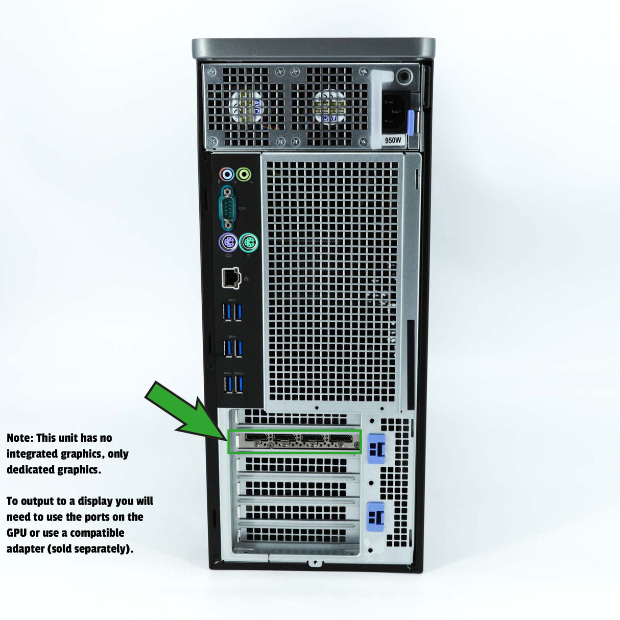 Dell Precision Tower 5820 CAD PC Xeon, NVIDIA P4000, 1TB SSD 64GB, Warranty VAT - GreenGreenStore