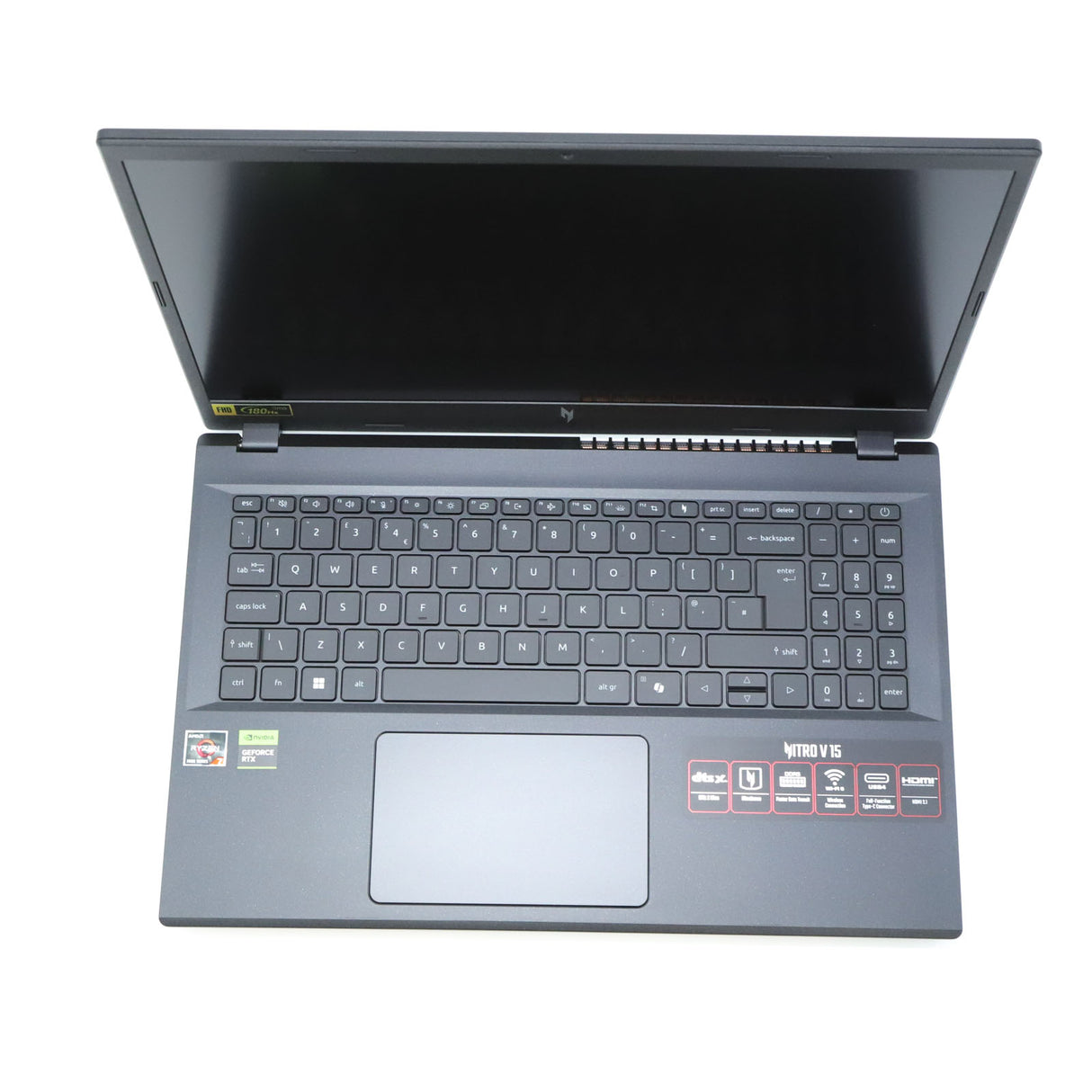 Acer Nitro V 15 Gaming Laptop: Ryzen 7 7735HS 512GB 16GB, RTX 4060, Warranty VAT - GreenGreenStore