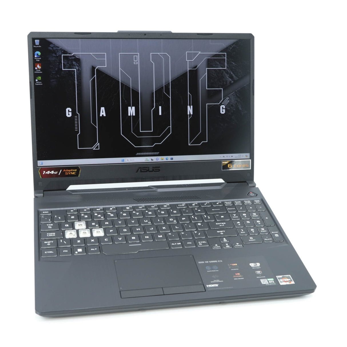 ASUS TUF A15 Gaming Laptop Ryzen 4600H 144Hz 16GB RAM 512GB SSD