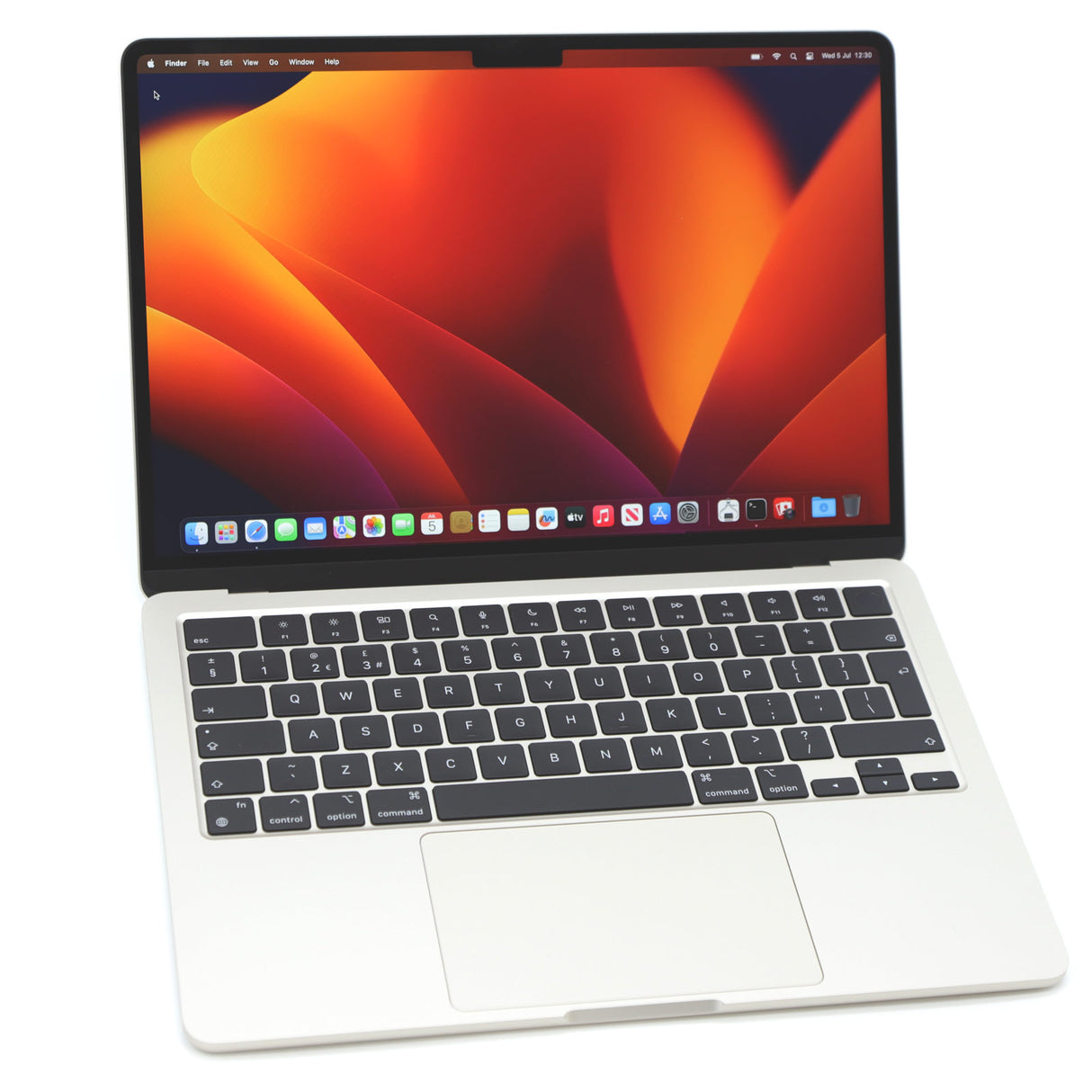Apple MacBook Air Retina: M2, 13.6", Starlight, 8GB RAM, 256GB SSD, Warranty VAT - GreenGreen Store