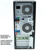 HP Z240 Tower Workstation Xeon E3-1240 16GB RAM 480GB SSD Quadro Warranty VAT - GreenGreenStore