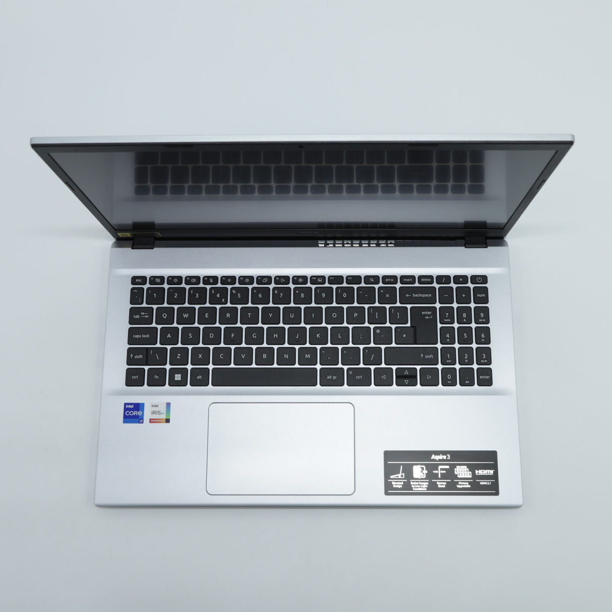 Acer Aspire 3 Laptop: Intel Core i7-1255U 16GB RAM 512GB SSD Warranty VAT