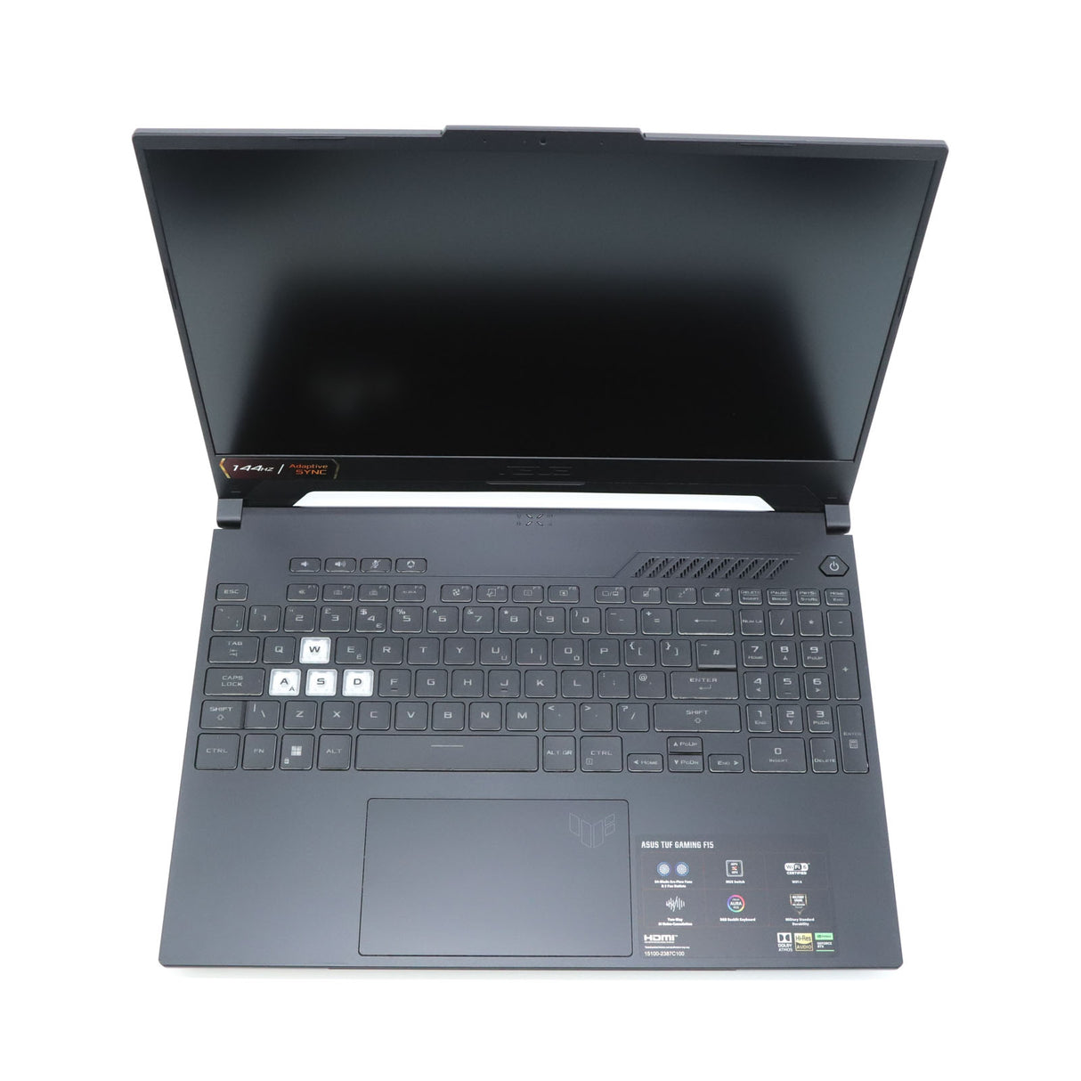 ASUS TUF Gaming F15 Laptop: Core i5-12500H RTX 3050 512GB 16GB RAM Warranty VAT - GreenGreenStore