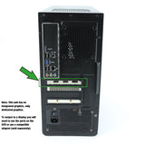 MSI MAG Gaming Desktop: Intel i5-12400F 16GB RAM 1TB SSD RTX 3050 Warranty VAT - GreenGreenStore