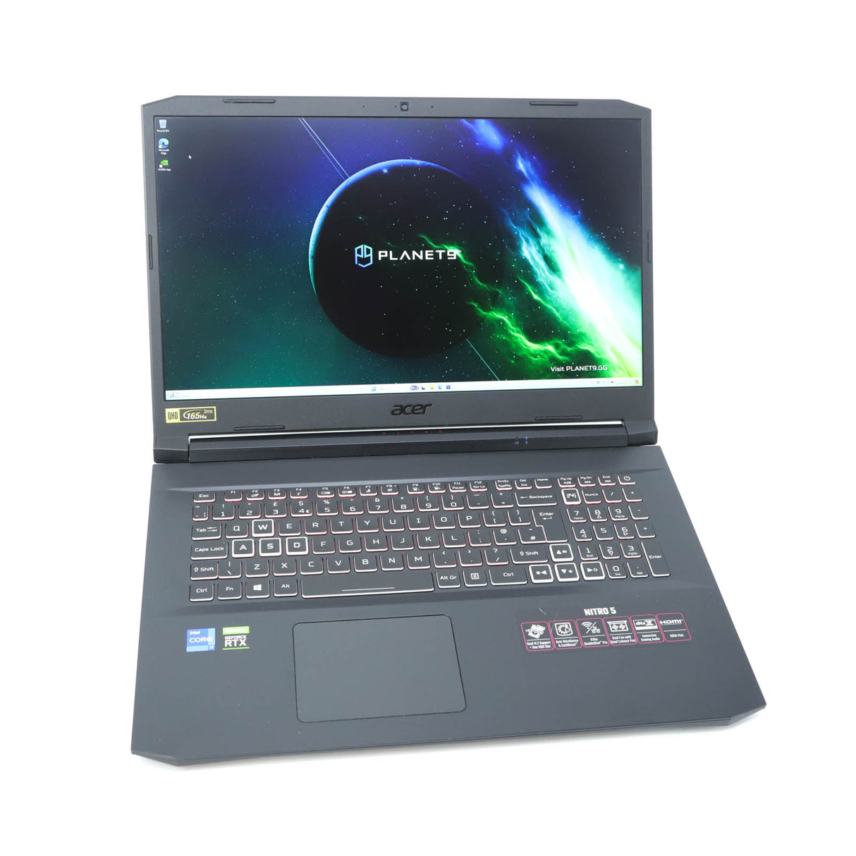 Acer Nitro 5 17.3 165Hz Gaming Laptop: i7 11800H, RTX 3060, 16GB, 512GB Warranty - GreenGreenStore