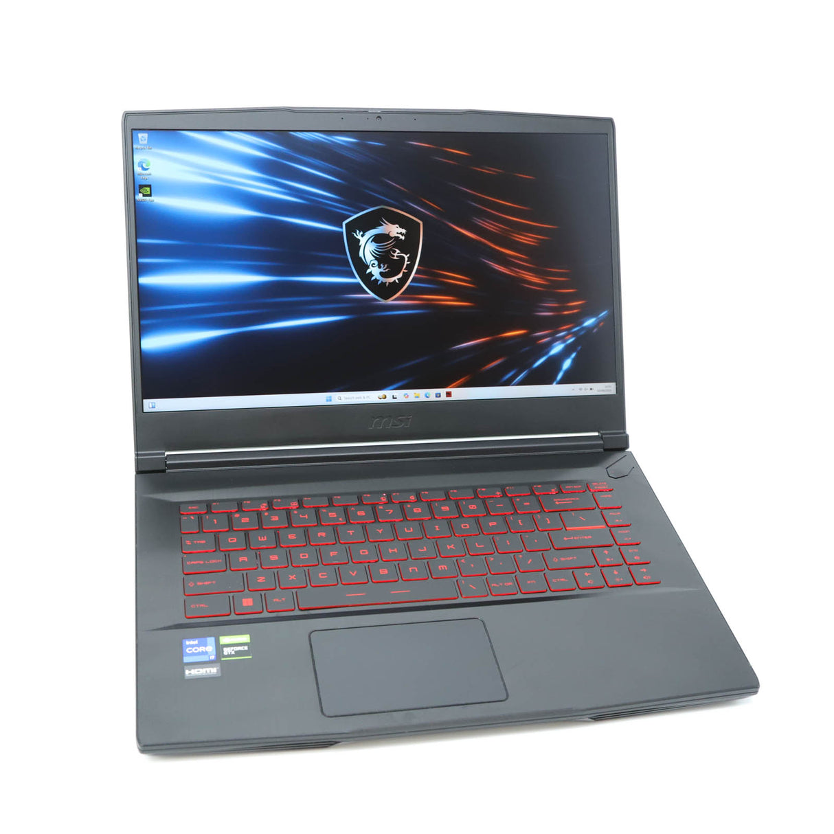 MSI GF63 15.6" Gaming Laptop: Core i7-11800H, 16GB 512GB SSD, GTX 1650, Warranty - GreenGreenStore