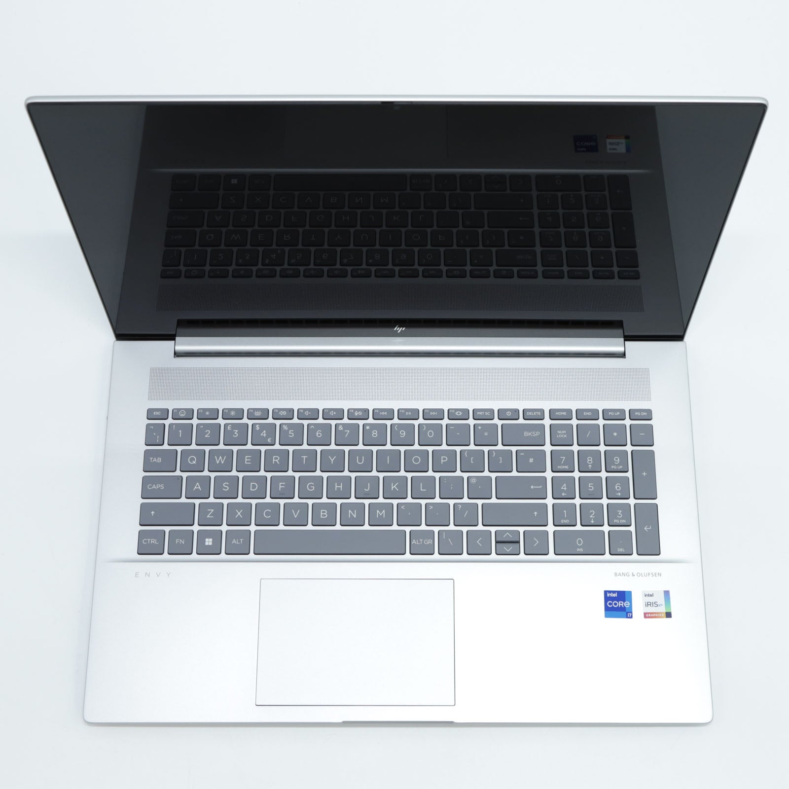 値下げ　美品 hp　ENVY17　 i7 17インチ 16GB シルバー HP Envy 17 Laptop: Touch Core i7-1260P 16GB RAM 512GB Iris