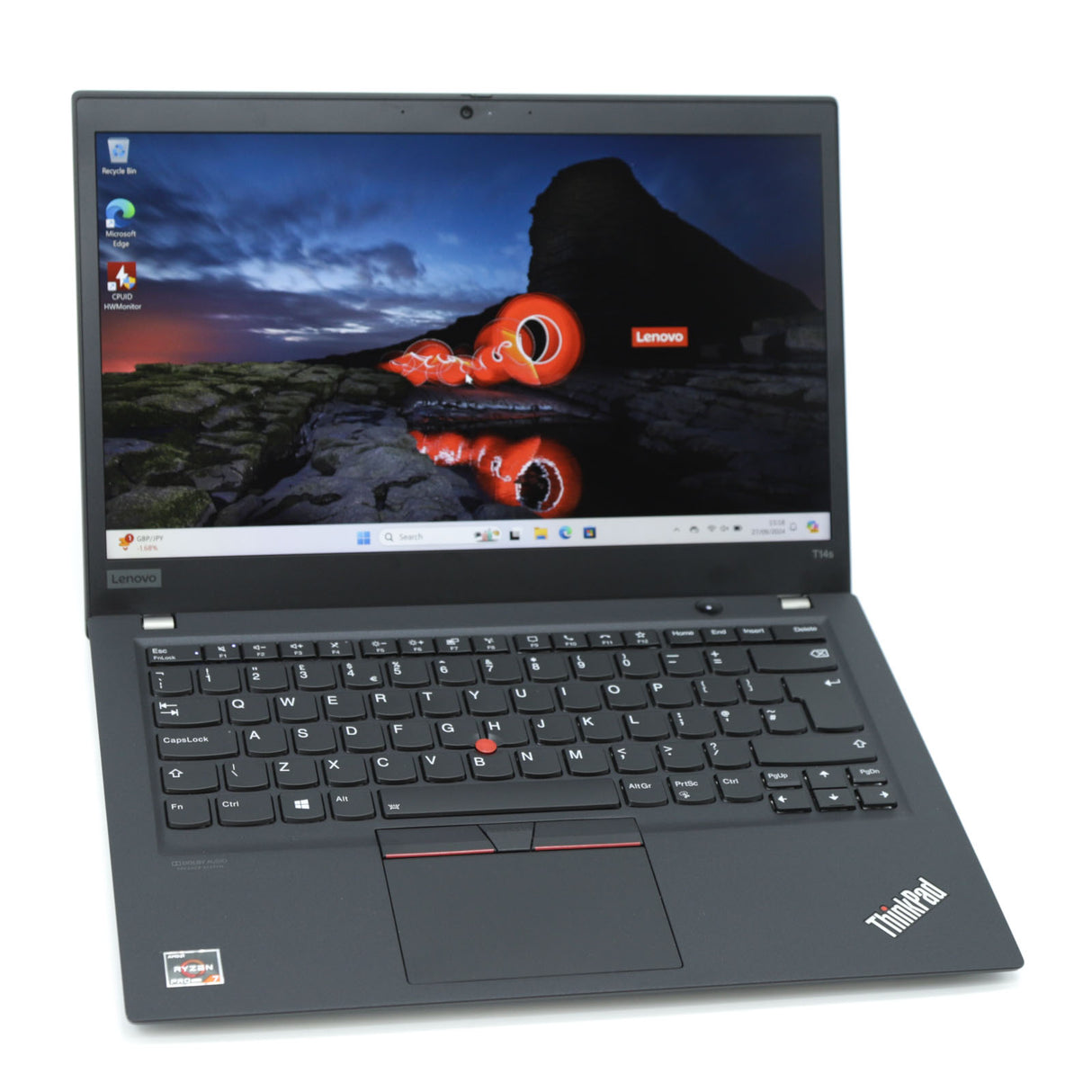 Lenovo ThinkPad T14s Laptop: AMD Ryzen 7 4750U 512GB SSD 16GB RAM Warranty - GreenGreenStore