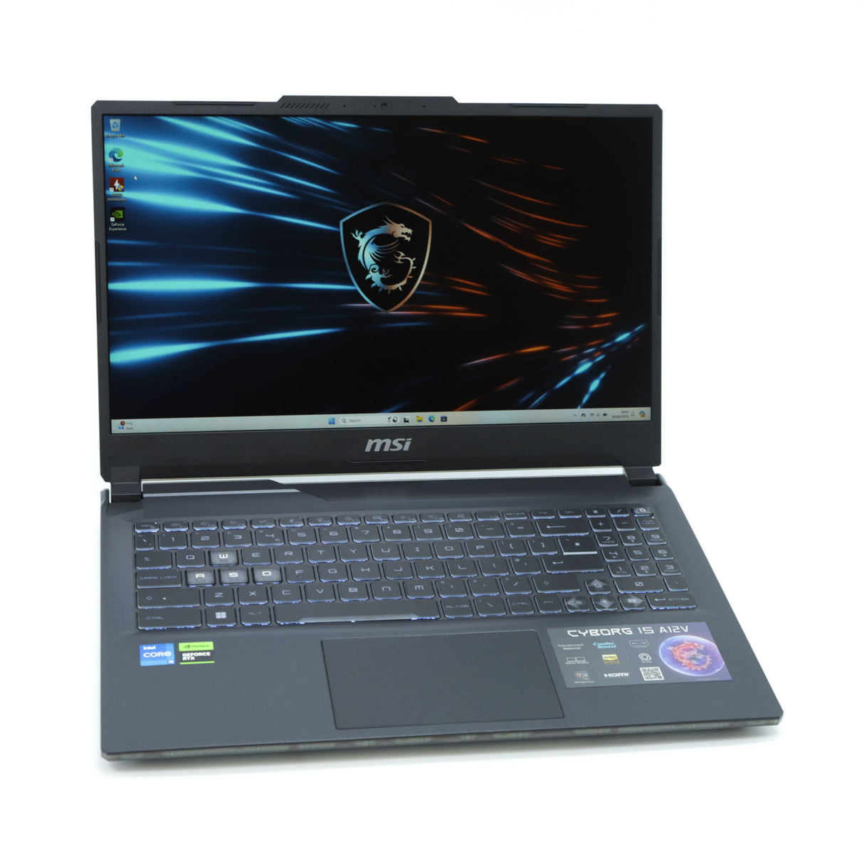 MSI Cyborg 15 A12VF Gaming Laptop: Core i5 16GB RAM 512GB RTX 4060 Warranty VAT - GreenGreenStore