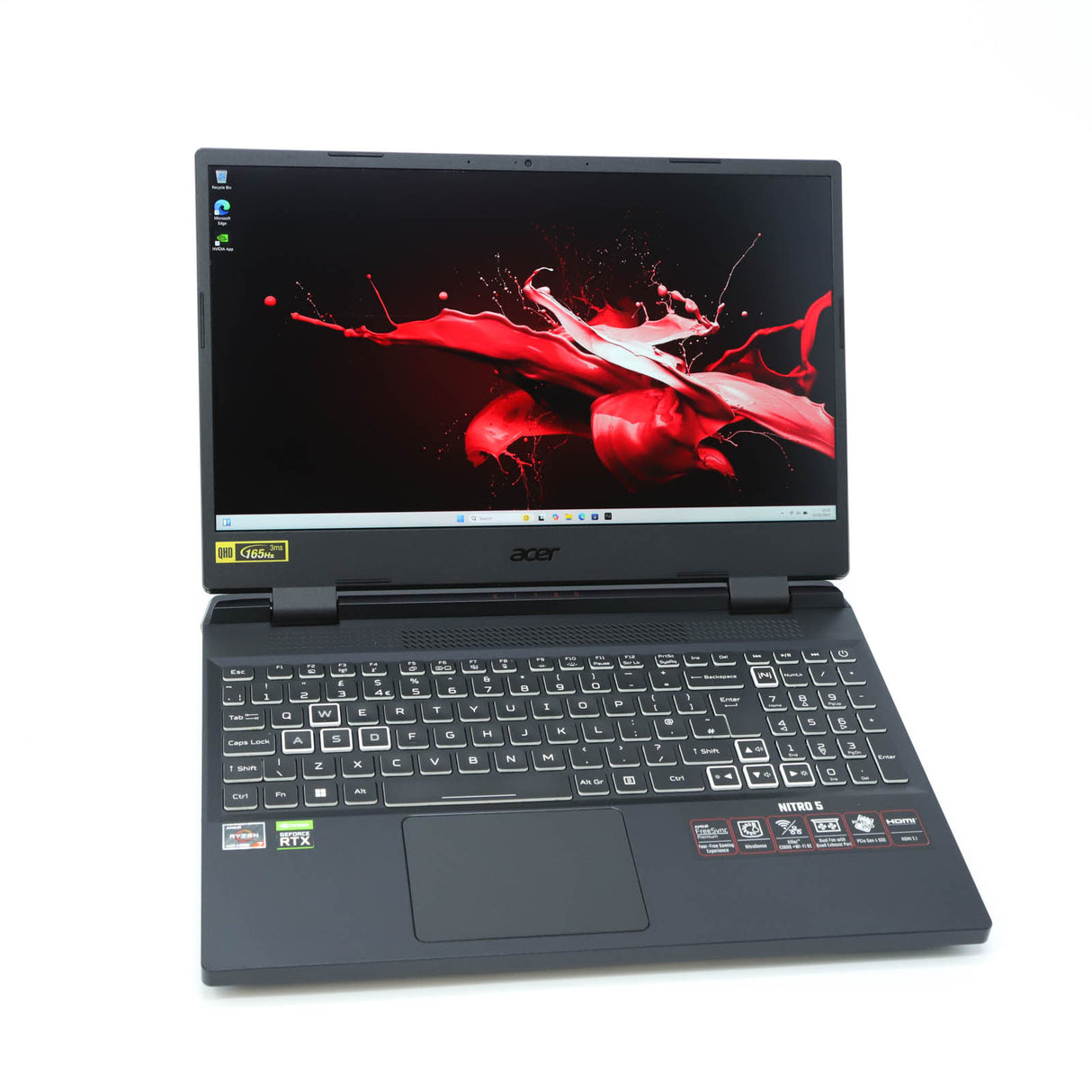 Acer Nitro V15 Gaming Laptop: Ryzen 7 6800H 16GB RAM 1TB, RTX 3070 Ti Warranty