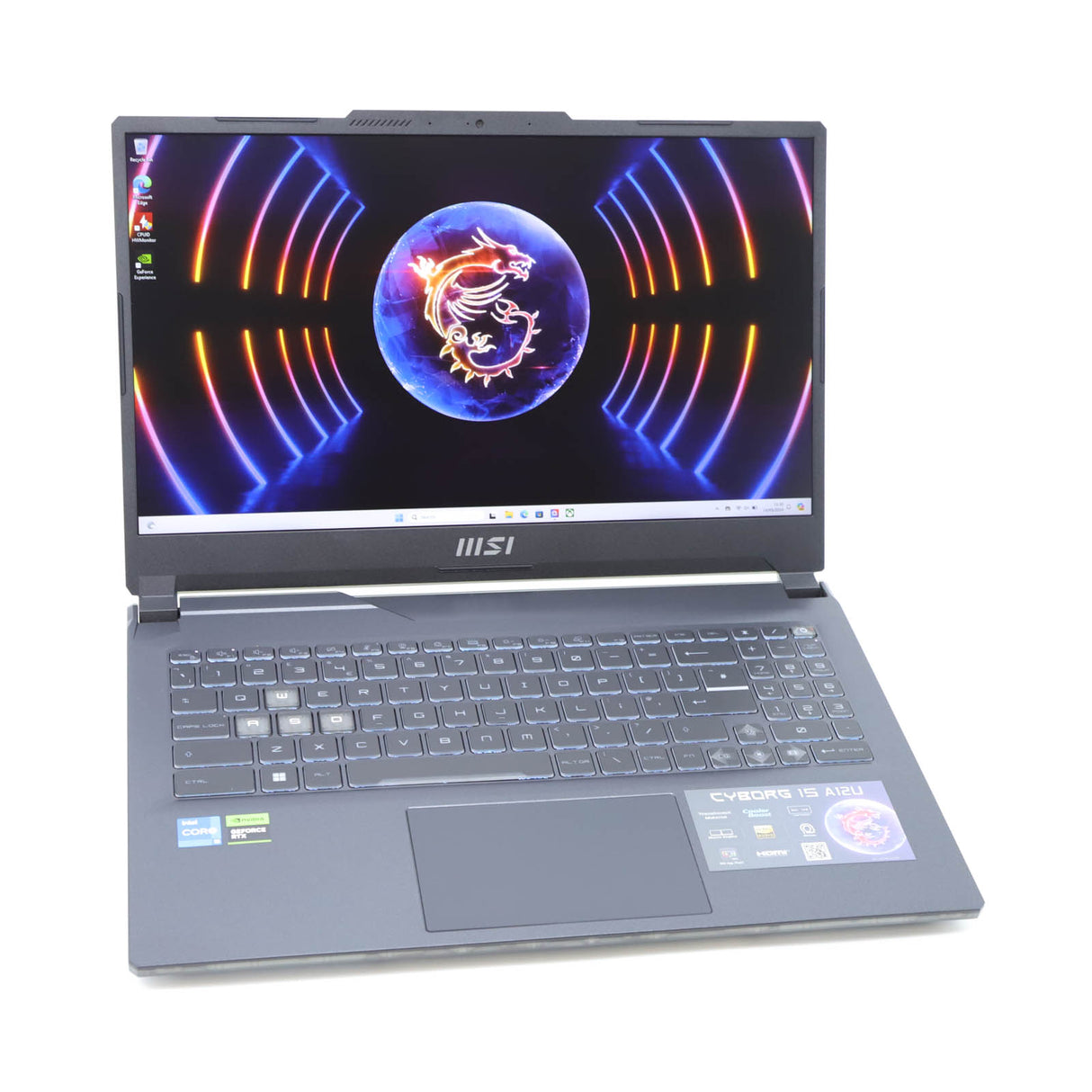 MSI Cyborg 15 A12UCX Gaming Laptop: 12th Gen i5, 512GB, 16GB, NVIDIA, Warranty - GreenGreenStore