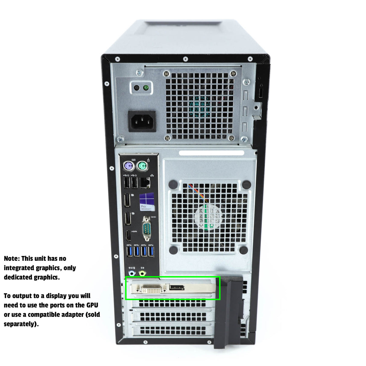 Dell Precision 3620 Desktop: Xeon E3-1245, 32GB, 512GB SSD, NVIDIA, Warranty VAT - GreenGreenStore