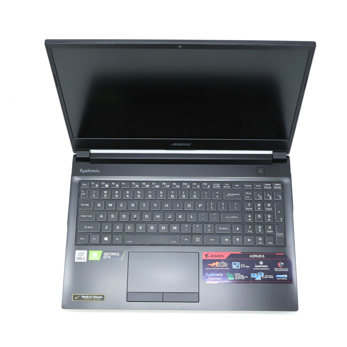 AORUS 5 Gaming Laptop: Core i5-10200H, 8GB RAM, 512GB SSD, GTX 1650 Ti Warranty - GreenGreenStore