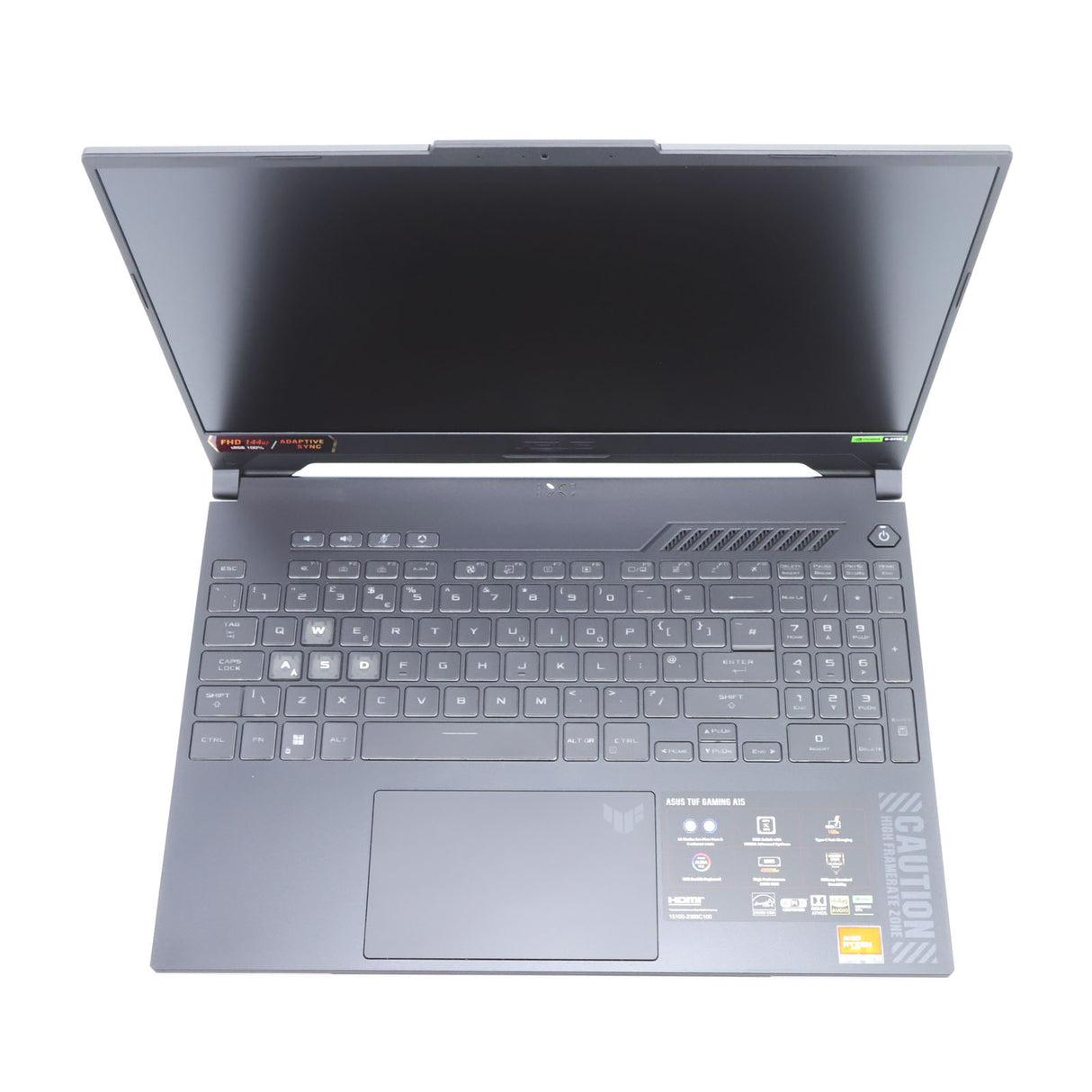 ASUS TUF A15 Gaming Laptop: Ryzen 9 7940HS, RTX 4070, 16GB RAM, 512GB SSD VAT - GreenGreenStore