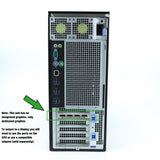 Dell Precision 5820 Tower Desktop Xeon NVIDIA P2000, 512GB SSD 16GB Warranty VAT - GreenGreenStore