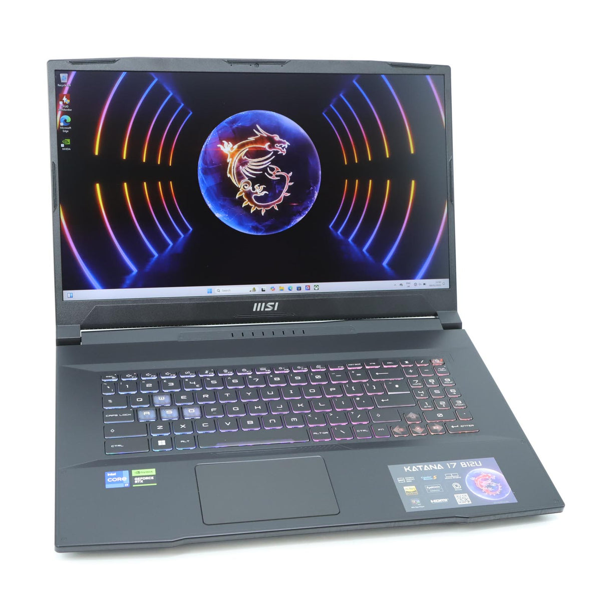 MSI Katana B12U Gaming Laptop: i7-12650H, 16GB RAM, 512GB, RTX 3050 Warranty - GreenGreenStore