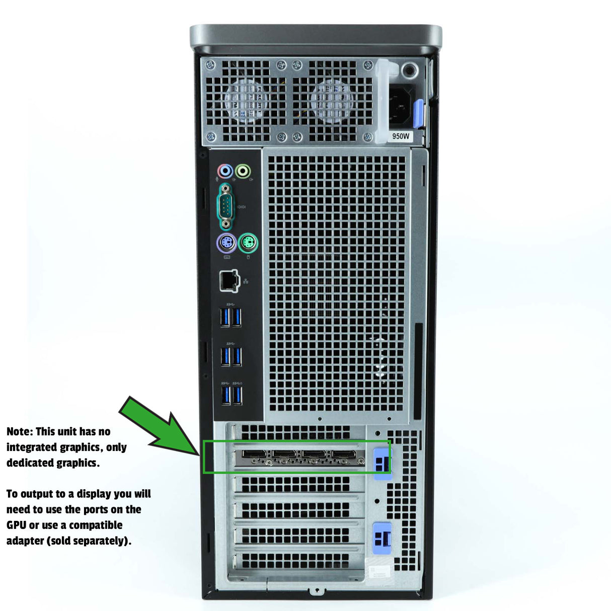 Dell Precision 5820 Tower Desktop Xeon NVIDIA P4000, 32GB RAM 480GB Warranty VAT - GreenGreenStore