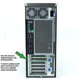 Dell Precision 5820 Tower Desktop Xeon NVIDIA P4000, 32GB RAM 480GB Warranty VAT - GreenGreenStore