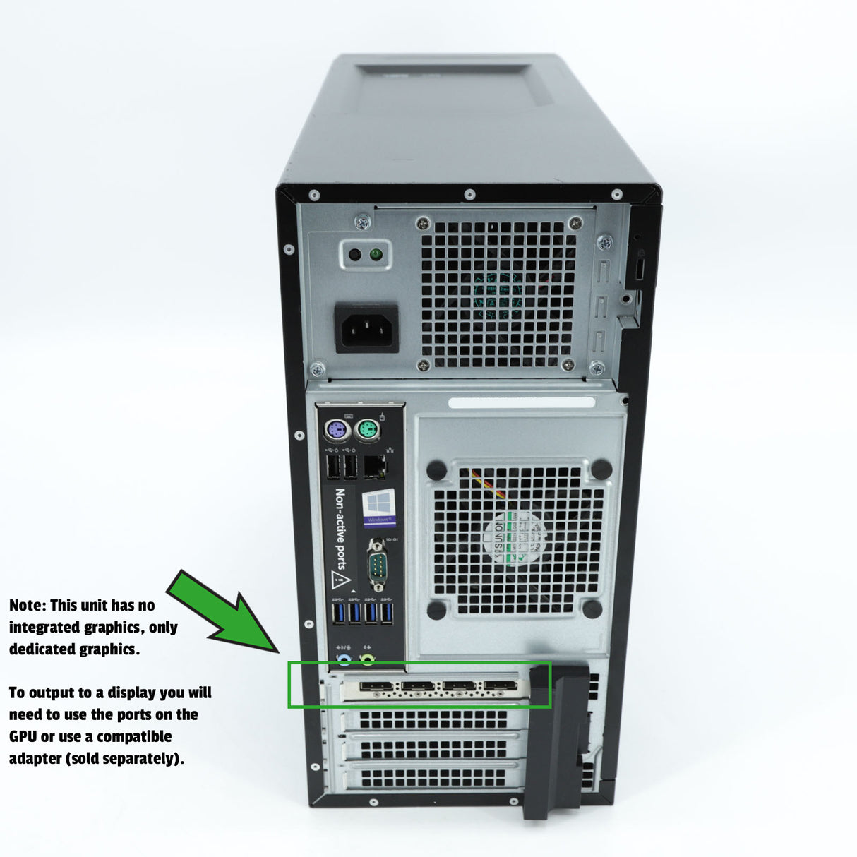 Dell Precision 3620 Desktop: Xeon E3-1240 16GB RAM 512GB SSD P2000 Warranty VAT - GreenGreenStore