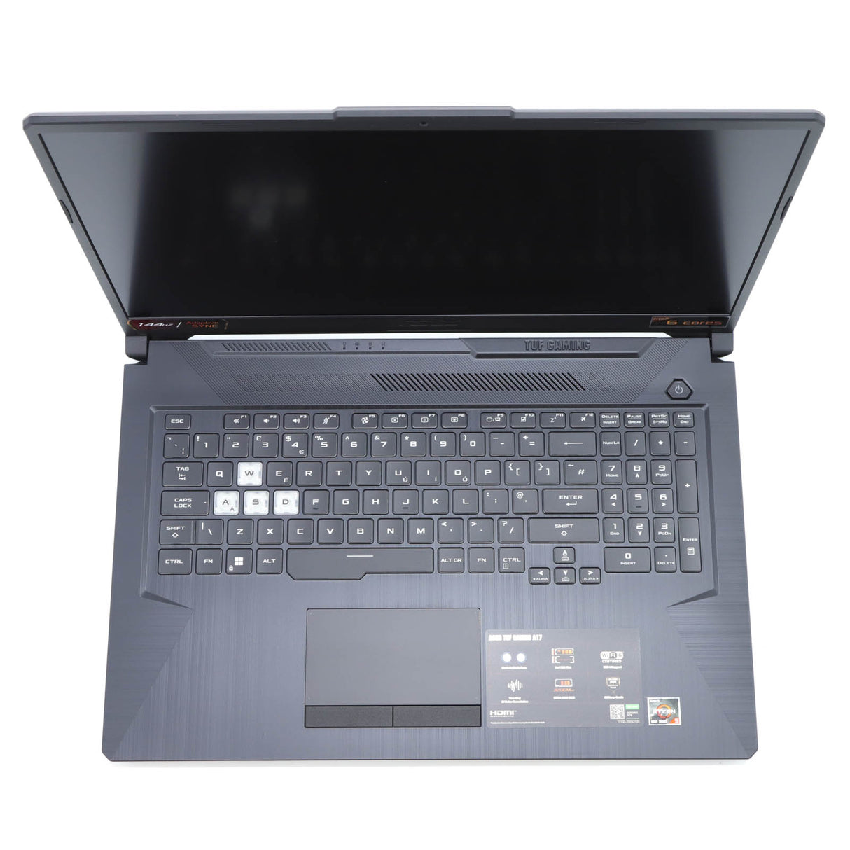 ASUS TUF A17 Gaming Laptop: Ryzen 5 4600H, 16GB 512GB SSD, GTX 1650 Warranty VAT - GreenGreen Store