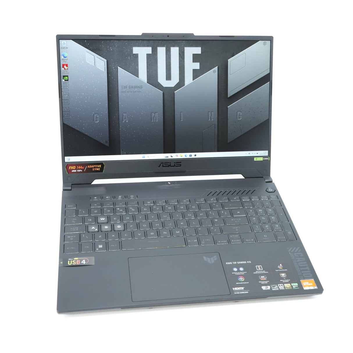 ASUS TUF A15 Gaming Laptop: Ryzen 9 7940HS, 16GB RAM, 512GB, RTX 4070, Warranty - GreenGreenStore