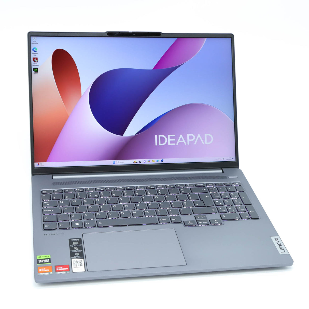 Lenovo IdeaPad 5 Pro Laptop: AMD Ryzen 7 7840HS, RTX 4050, 16GB 1TB Warranty VAT