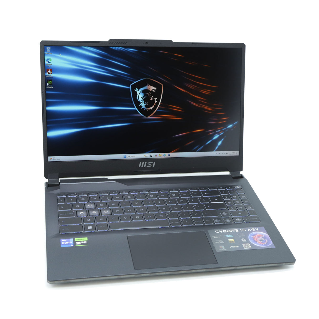 MSI Cyborg 15 A12VF Gaming Laptop: RTX 4060 Core i7 512GB 16GB Warranty VAT - GreenGreenStore