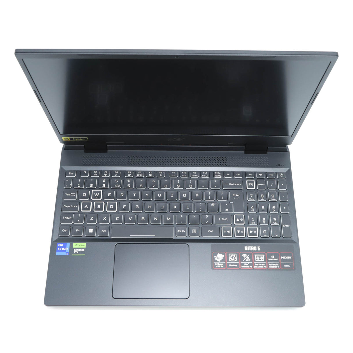 Acer Nitro 5 Gaming Laptop Core i7-12650H 144Hz RTX 4060, 16GB, 1TB Warranty VAT - GreenGreenStore