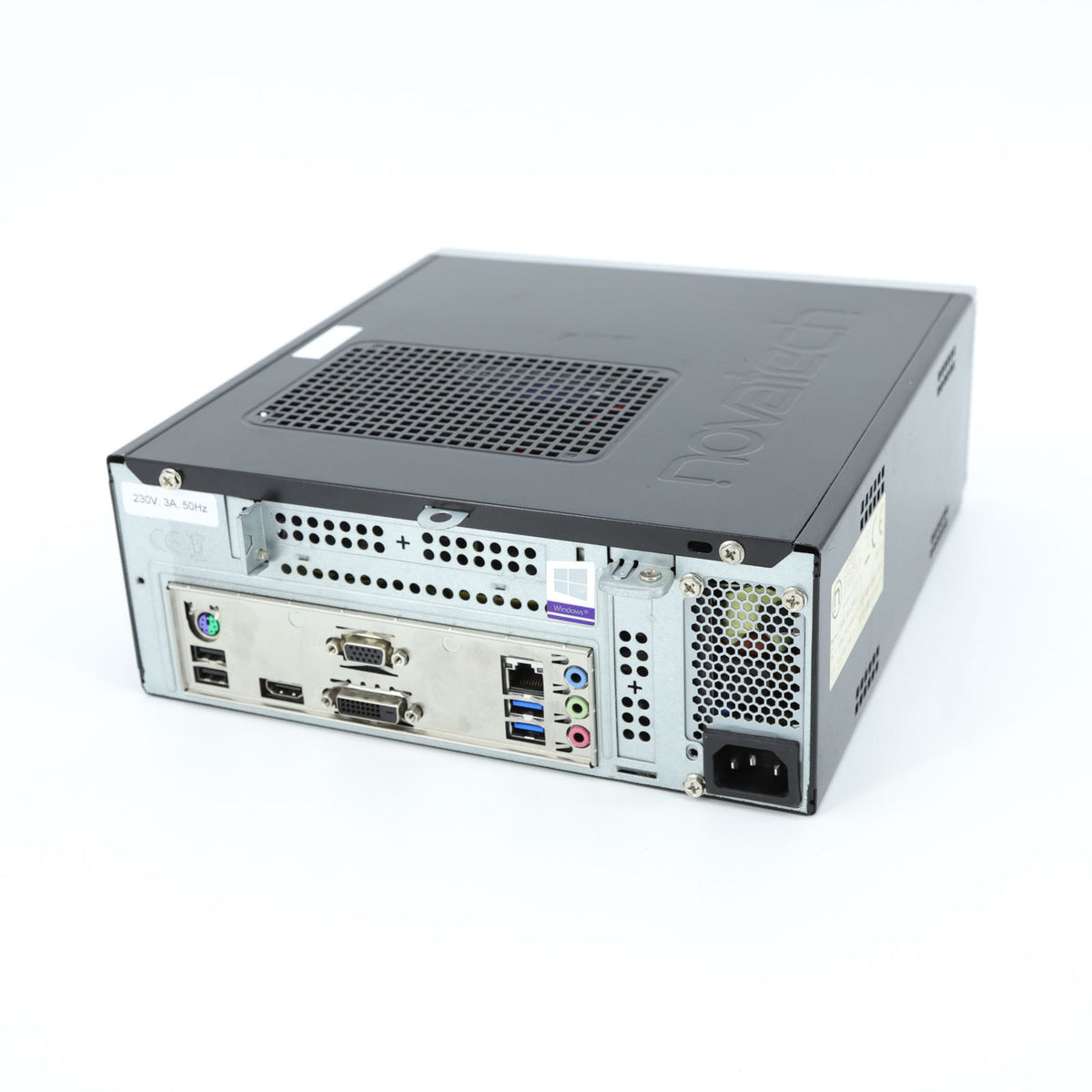Desktop Computer Mini Tower Novatech Mini Tower Desktop PC: Core i7-8700 16GB RAM 240GB SSD Warran ...