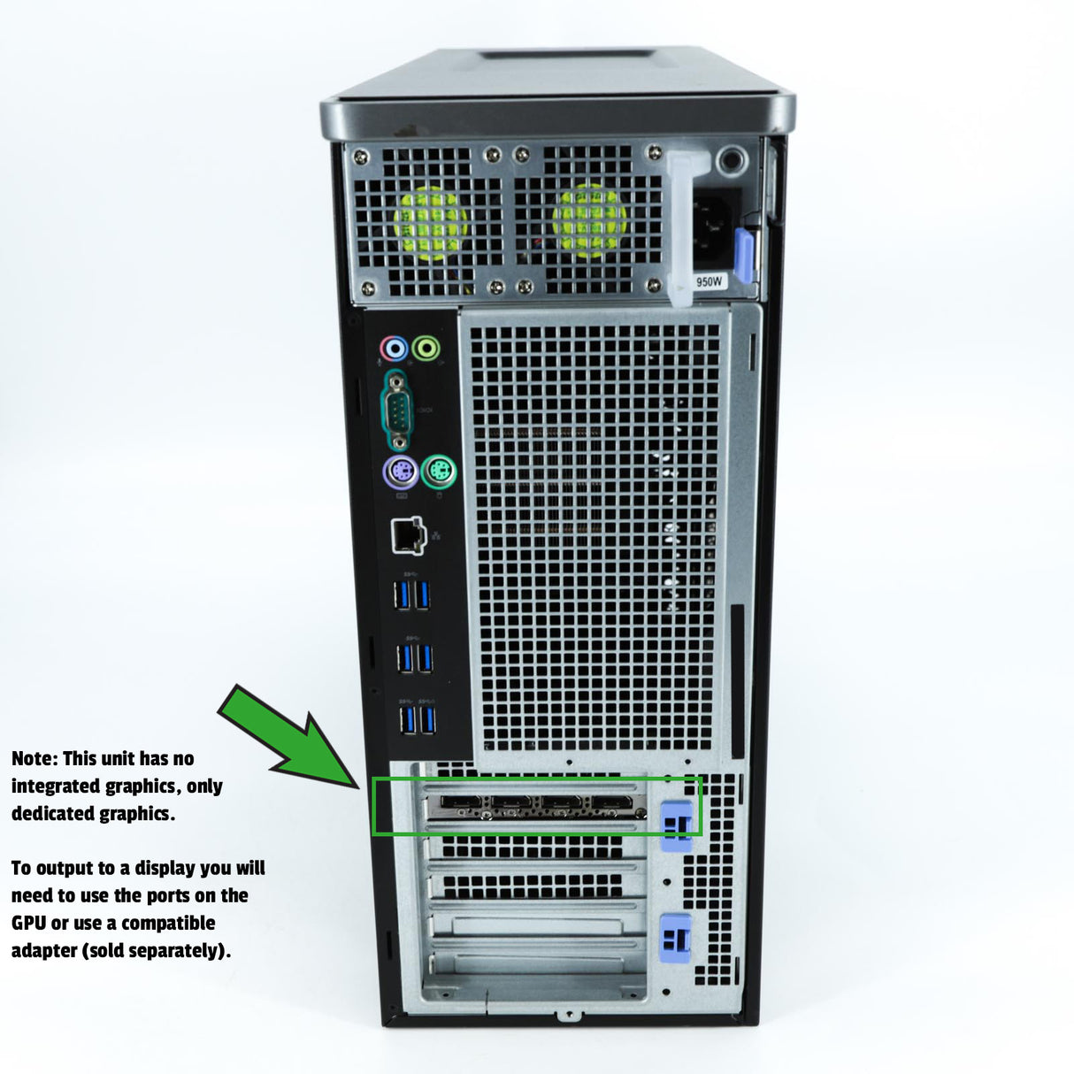 Dell Precision Tower 5820 CAD PC Xeon NVIDIA P4000, 16GB RAM, 960GB Warranty VAT - GreenGreenStore