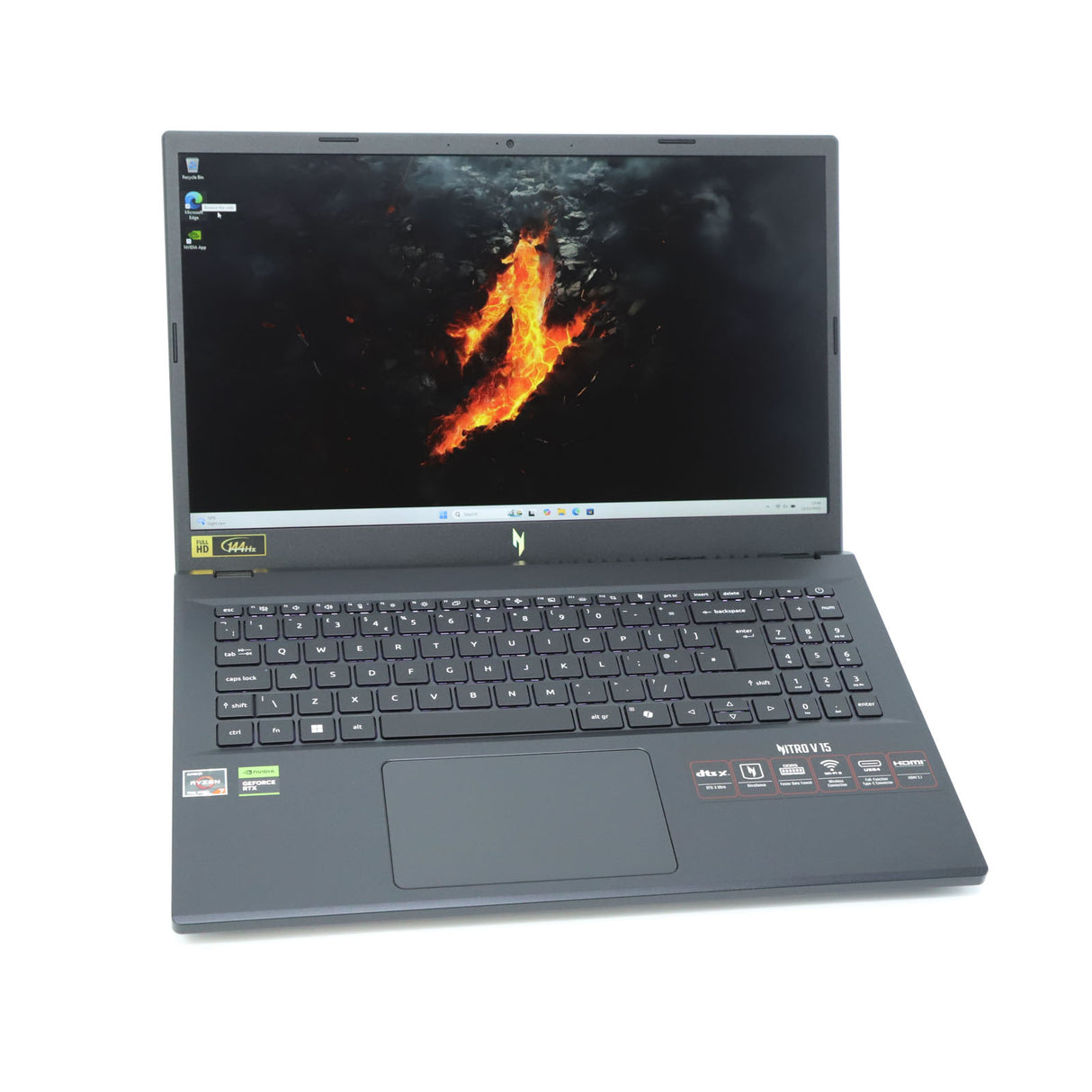 Acer Nitro V 15 Gaming Laptop: Ryzen 7 7735HS 512GB 16GB, RTX 4050, Warranty VAT - GreenGreenStore