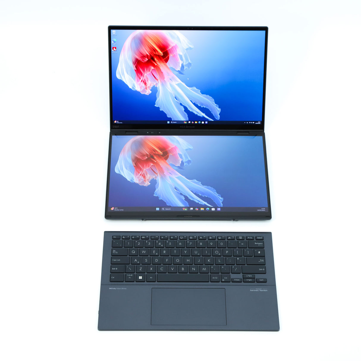 ASUS ZenBook Duo 14 Touch Laptop: Ultra 7, 1TB SSD, 16GB RAM, Warranty, VAT - GreenGreenStore