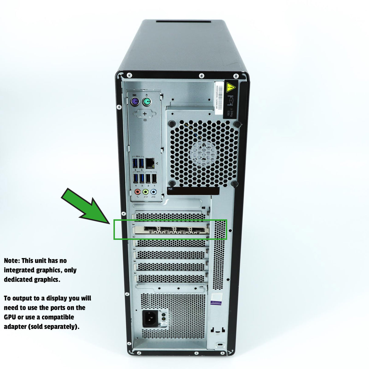 Lenovo ThinkStation P520: Intel Xeon W-2123, 512GB SSD, 16GB RAM, Warranty VAT - GreenGreenStore