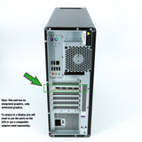 Lenovo ThinkStation P520: Intel Xeon W-2123, 512GB SSD, 16GB RAM, Warranty VAT - GreenGreenStore